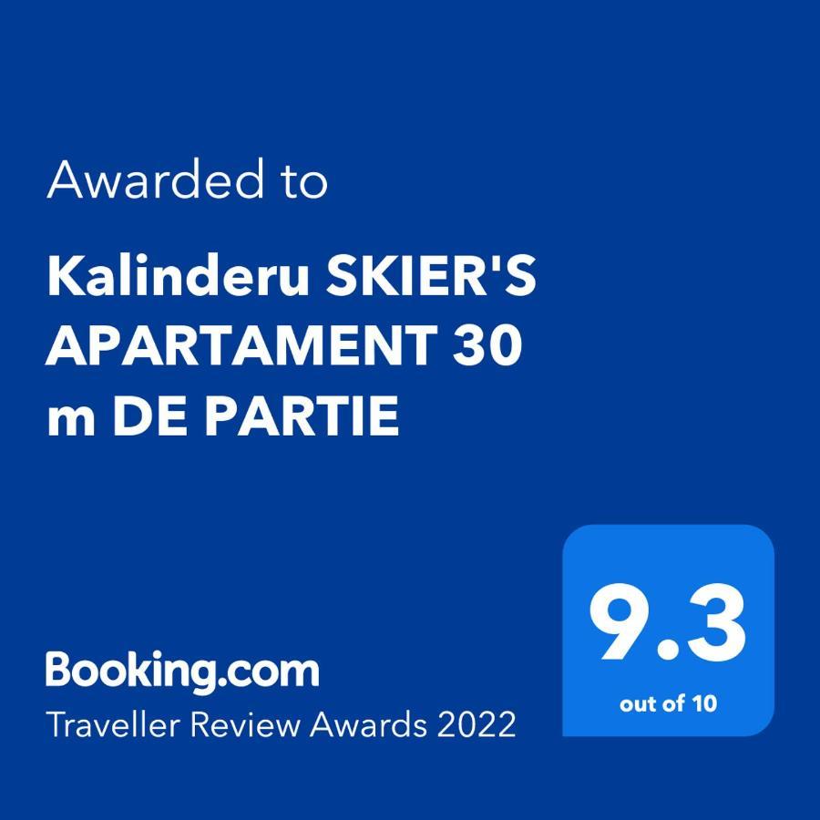Kalinderu Skier'S Apartament Bellevue Buşteni Exterior foto